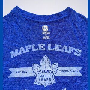NHL CCM Toronto Maple Leafs T-Shirt size Large
